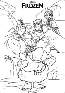 imprimir desenho frozen