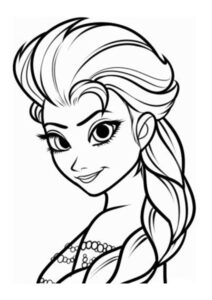 desenhos para colorir frozen