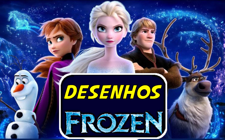 Pintar Desenho do Frozen 2  Colorir Desenho da Elsa Frozen 2 em português  