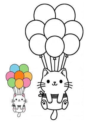 kawaii desenhos para colorir