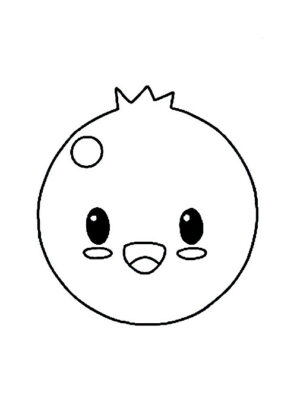 kawaii desenhos para colorir