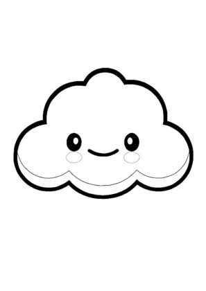 kawaii para colorir