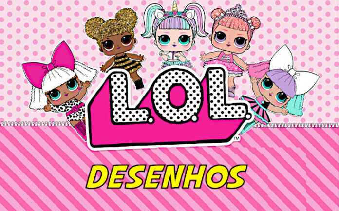 lol para colorir