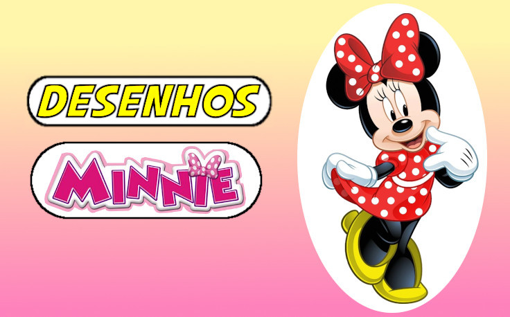 Minnie para Colorir : 50 desenhos para imprimir