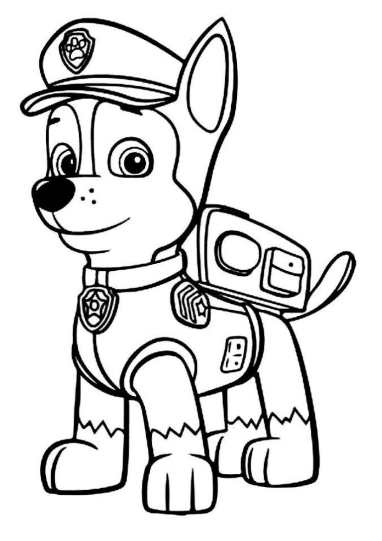 Patrulha Pata para Colorir : 30 desenhos para imprimir