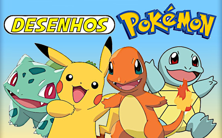 Pokemon Desenhos para pintar colorir e imprimir do Pikachu