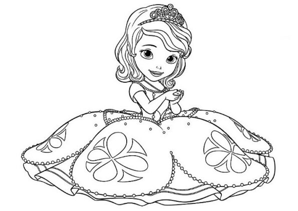 princesas desenhos para colorir
