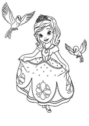 princesas desenhos para colorir