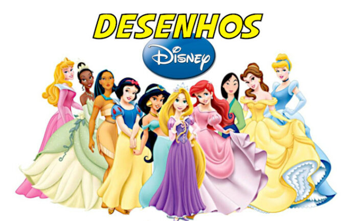 princesas para colorir