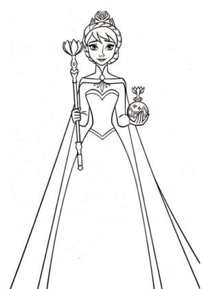 princesas para colorir