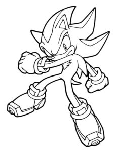 desenhos do sonic para imprimir