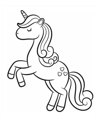 unicornio desenhos para colorir