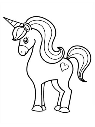 unicornio desenhos para colorir