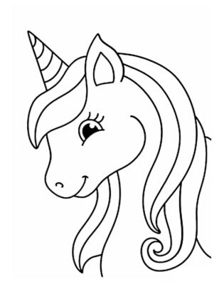 unicornio para colorir