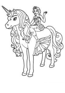 unicornio para colorir e imprimir