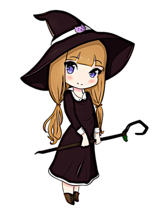 bruxa desenho
