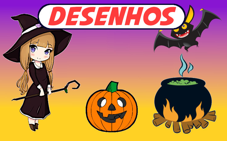 50 Desenhos de Halloween para Colorir: Imprima Gratuitamente