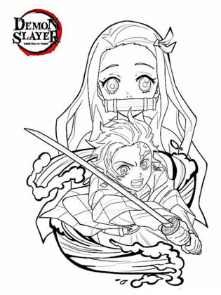 demon slayer desenho