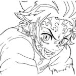 65+ Desenhos do Demon Slayer para Imprimir e Colorir/Pintar