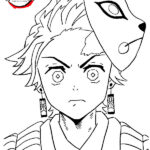 Desenhos de Kimetsu no Yaiba  Demon Slayer para Colorir, baixar e