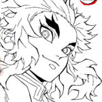 Desenhos de Kimetsu no Yaiba, Demon Slayer para Colorir, baixar e imprimir