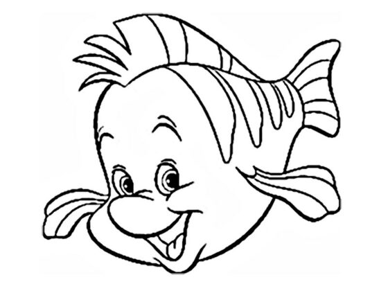 desenho de peixe para colorir