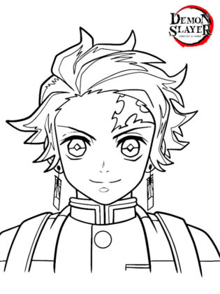 desenho demon slayer