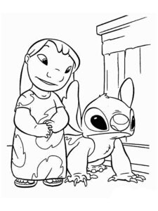 desenho do stitch
