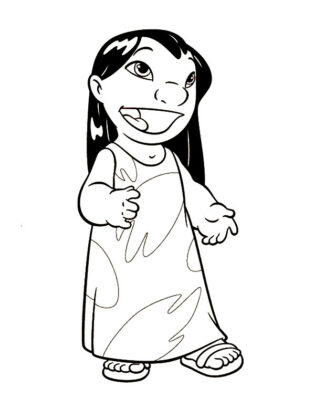 desenho do stitch