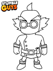 desenho stumble guys