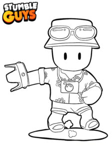 desenho stumble guys