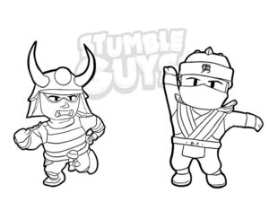desenho stumble guys
