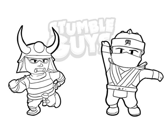 desenho stumble guys