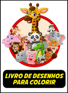 desenhos de animais para colorir e imprimir pdf