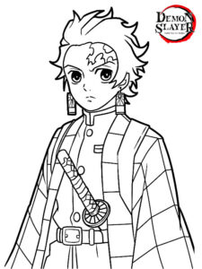desenhos de demon slayer