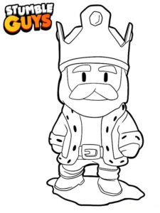 desenhos para colorir do stumble guys