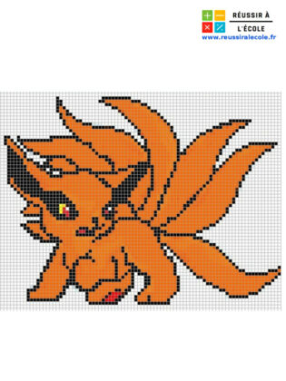 naruto pixel art