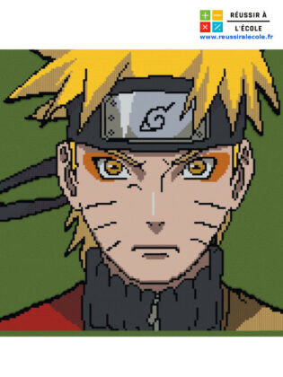 naruto pixel art
