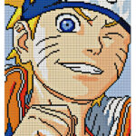 Naruto Pixel Art : 40 desenhos para imprimir