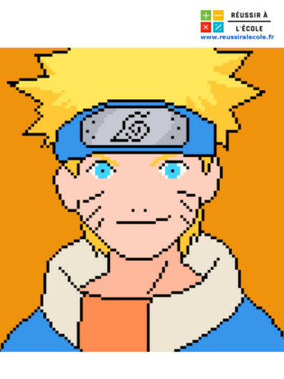 naruto pixel art