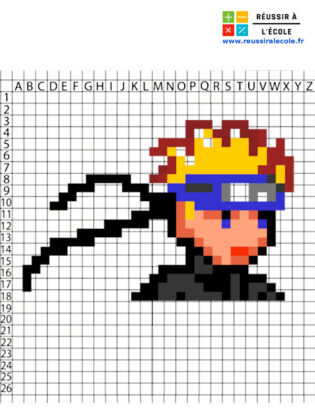 naruto pixel art