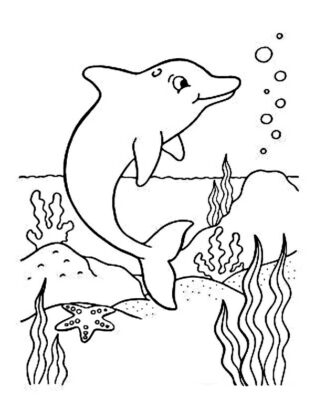 peixes para colorir