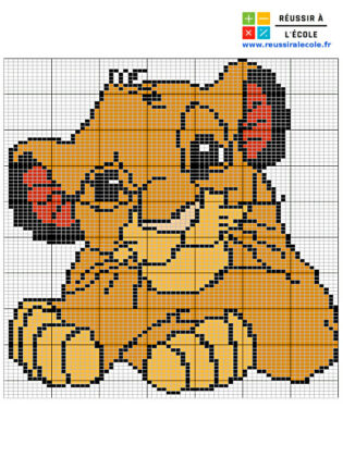 pixel art disney