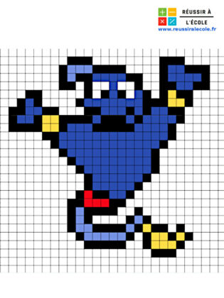 pixel art disney