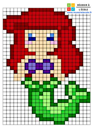 pixel art disney