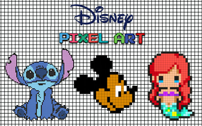 pixel art disney pixel art disney