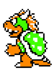 pixel art mario