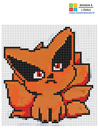 pixel art naruto
