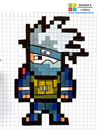 pixel art naruto