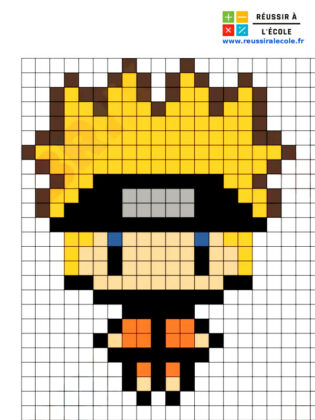 pixel art naruto
